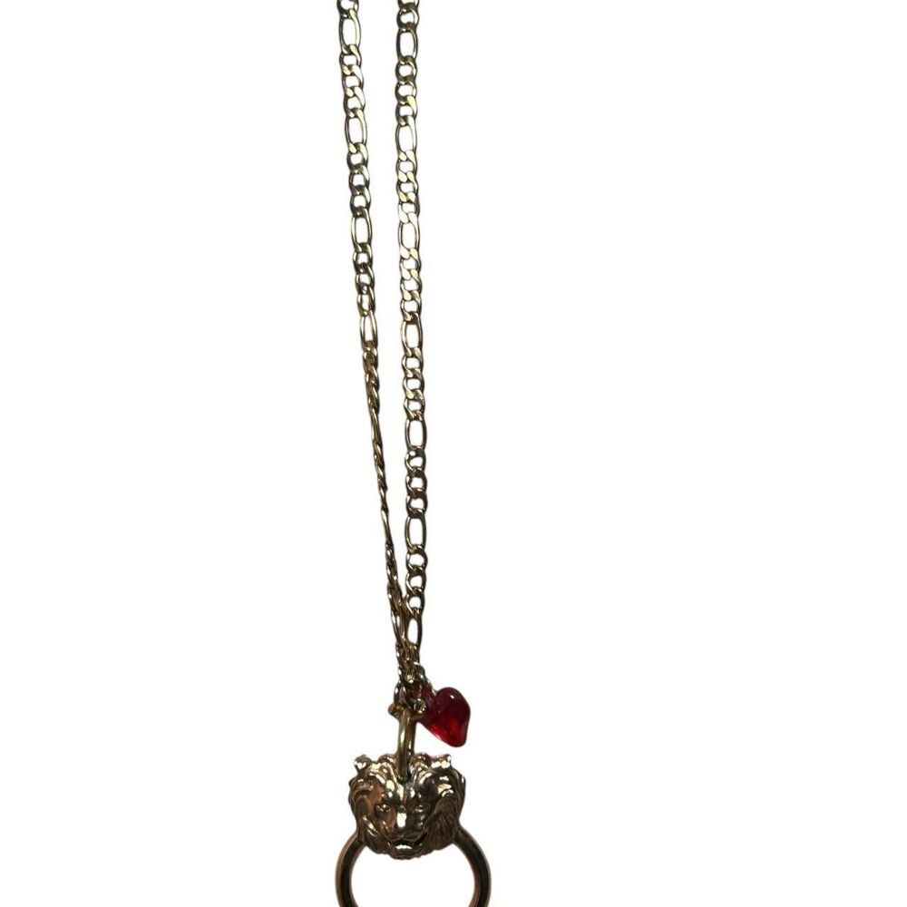 Women's Gold and Red Jewelry